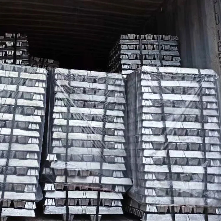 Pure Aluminium Ingot 99.7 for Sale/ Chinese Factory Direct Sale Aluminum Ingot A7 A8 ADC12 Ingot