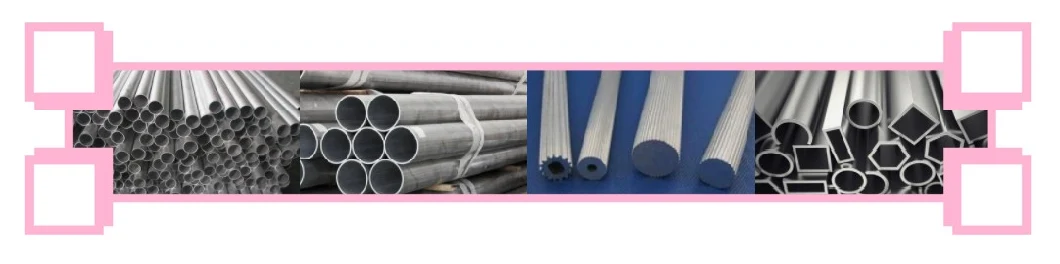 Custom Size Aluminum Alloy Profile Tubes 3A21/ 3003/ 3103/3004/ 3005/ 3105 /1145 Aluminum Alloy Round Pipe 1100 1050 Alloy Pure Aluminum Tube