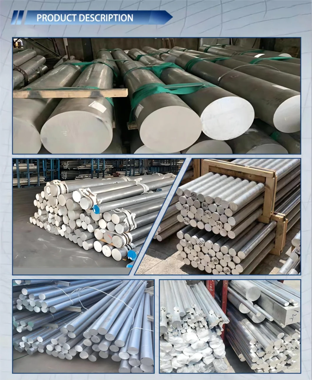 5052 5083 Pure Quality Newest Price Customized Aluminum Bar/Rod