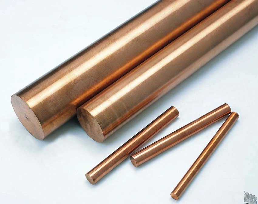 Pure Copper Bar C62400 Aluminum Bronze Brass Rod Round for Alloy Industrial