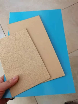 Mit Surlyn/Kraftpapier beschichtetes Aluminiumblech mit Stucco-Prägung und Orangenhaut für Ummantelung/Wärmedämmung/Feuchtigkeitsbarriere