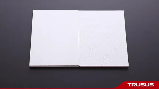 7 mm modernes Design PVC-Gips-Deckenplatten, hochglänzende PVC-Deckenpaneele, hergestellt in China