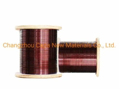 China Super Ti200 Transformer Flacher emaillierter Flachdraht aus reinem Aluminium mit 3 mm * 6 mm